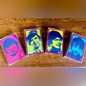 Vintage Monkees Listen to the Band 4 volume cassette set